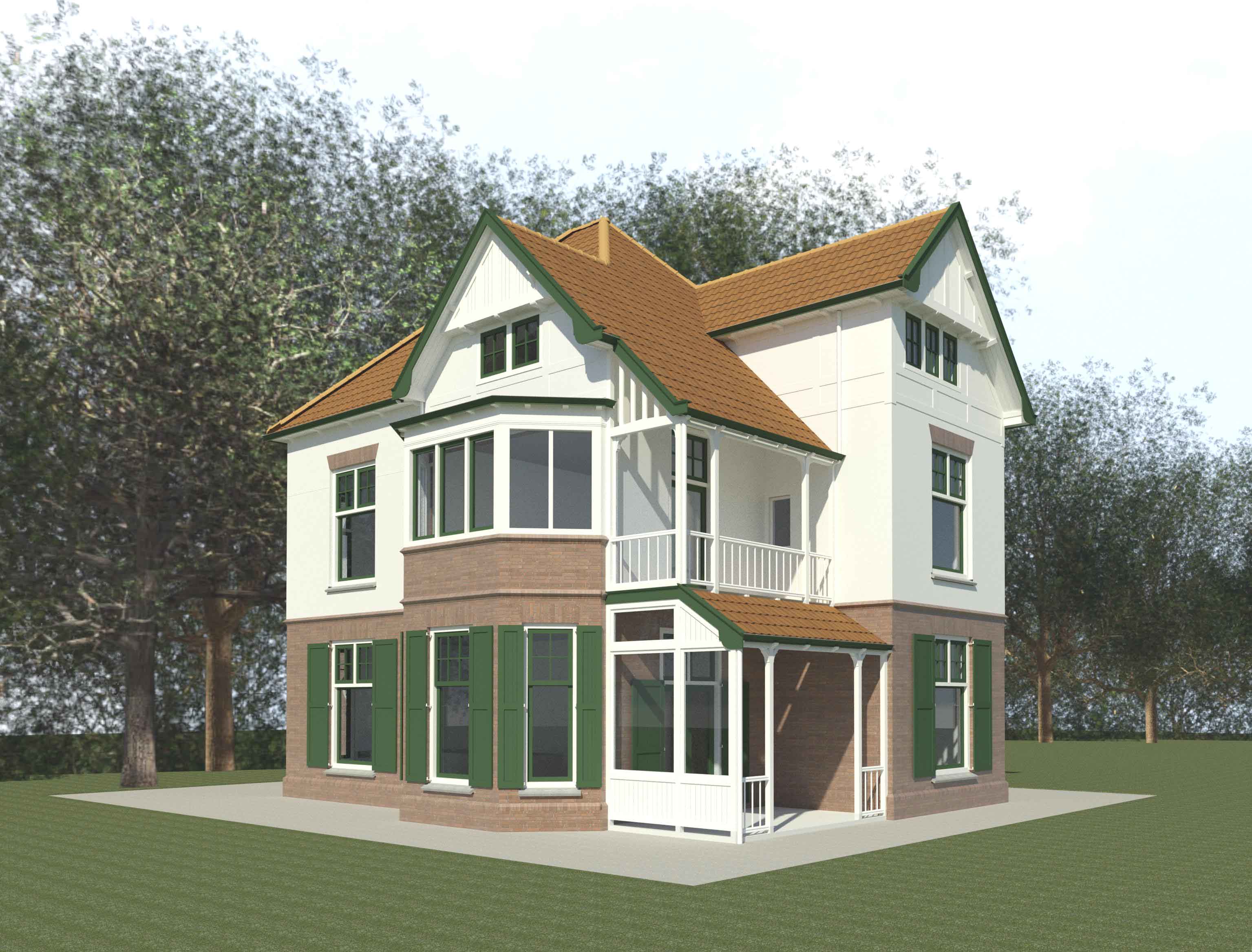 Verbouwing monumentale woning in Zeist