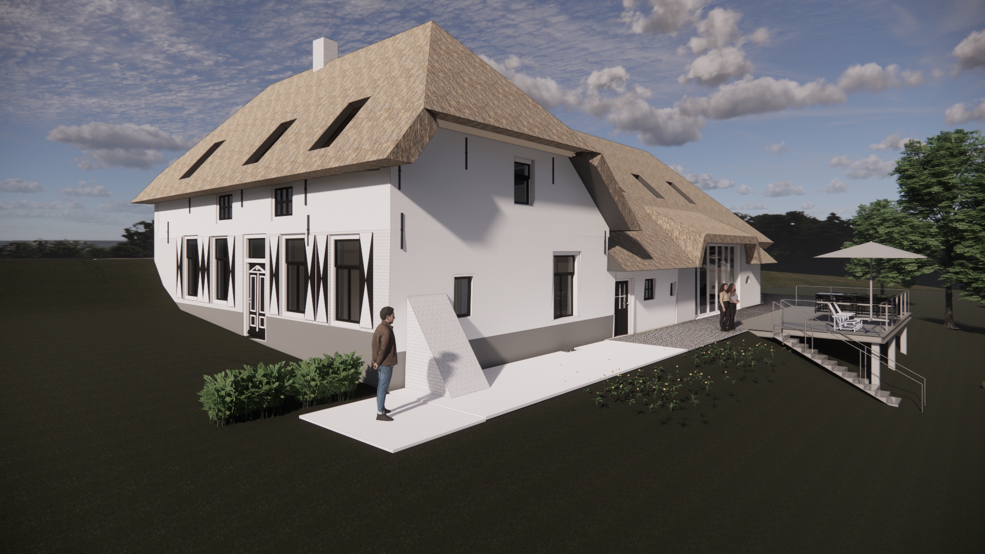 woonboerderij te Nederhemert