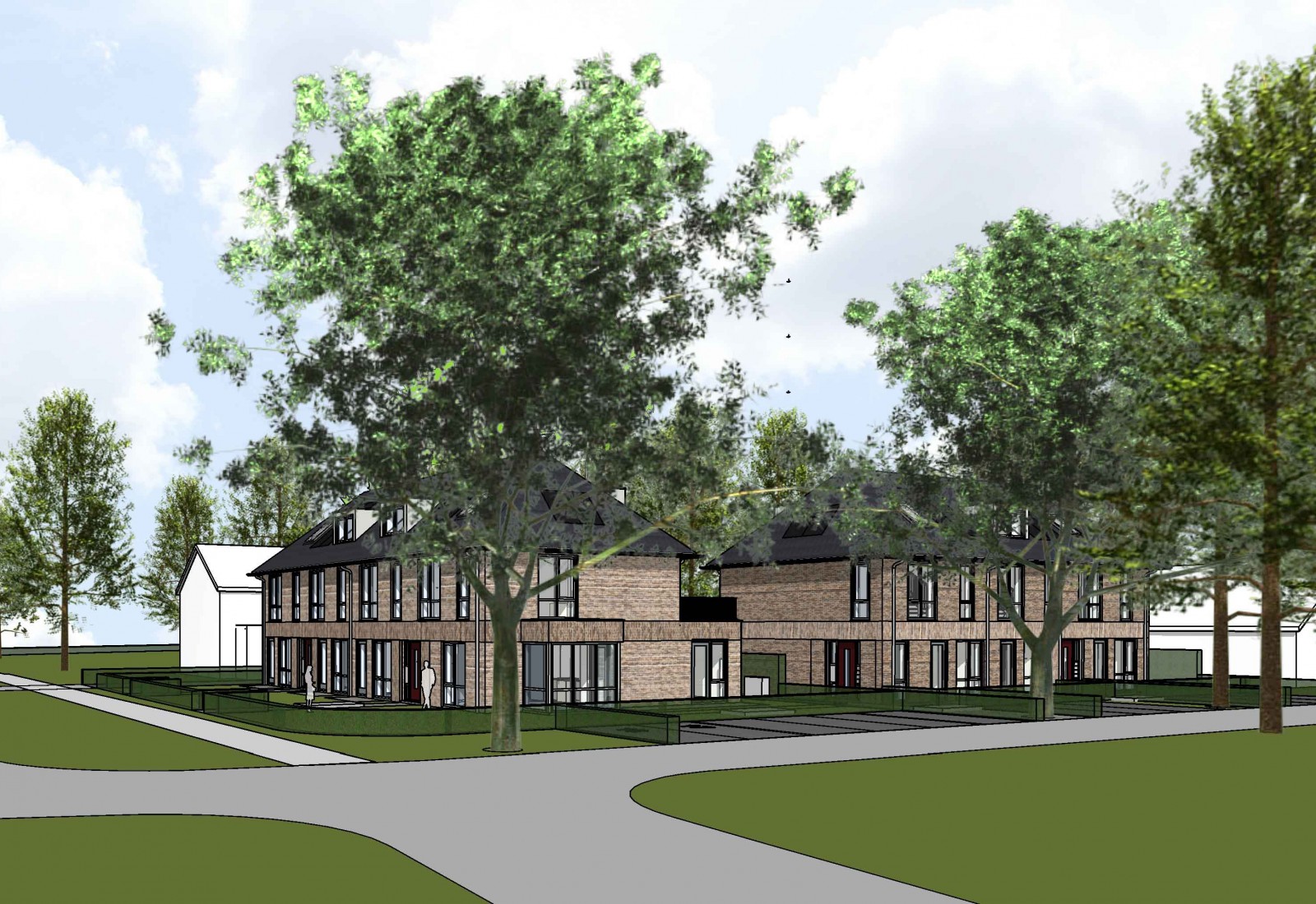 Thumbnail for Aanvraag woningen Julianalaan Leersum ingediend