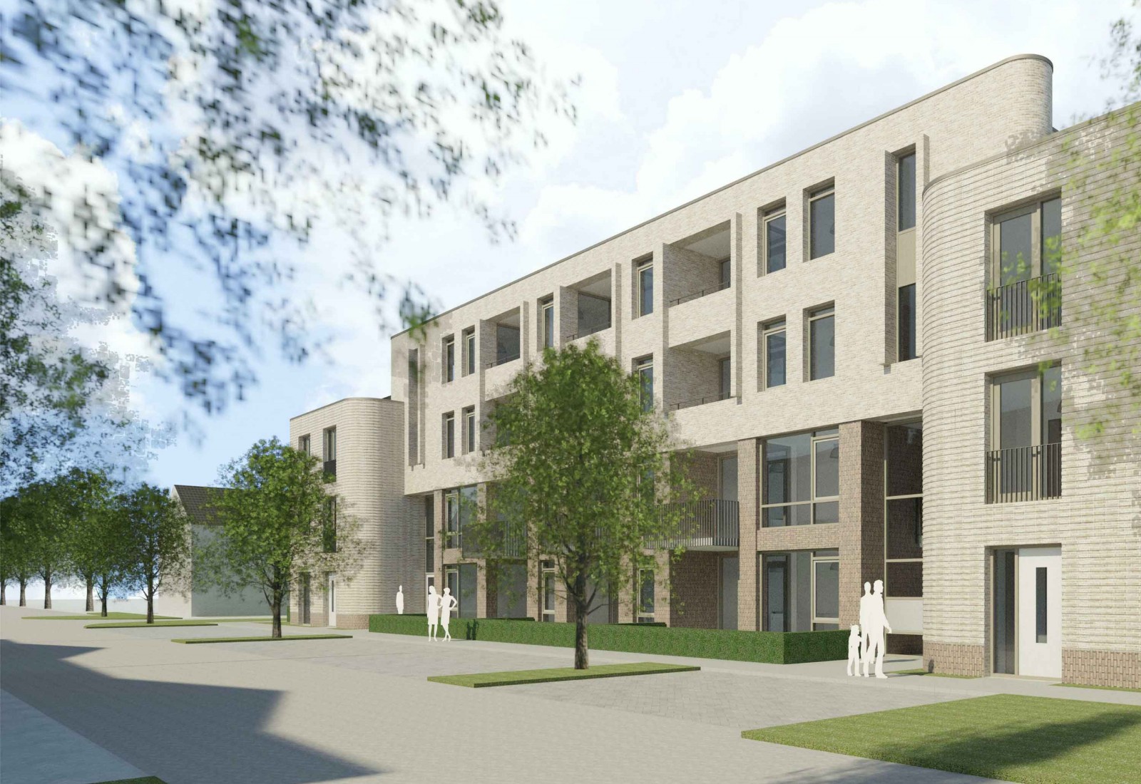 Thumbnail for 22 appartementen Catharijnestraat Driebergen goedgekeurd door Welstand