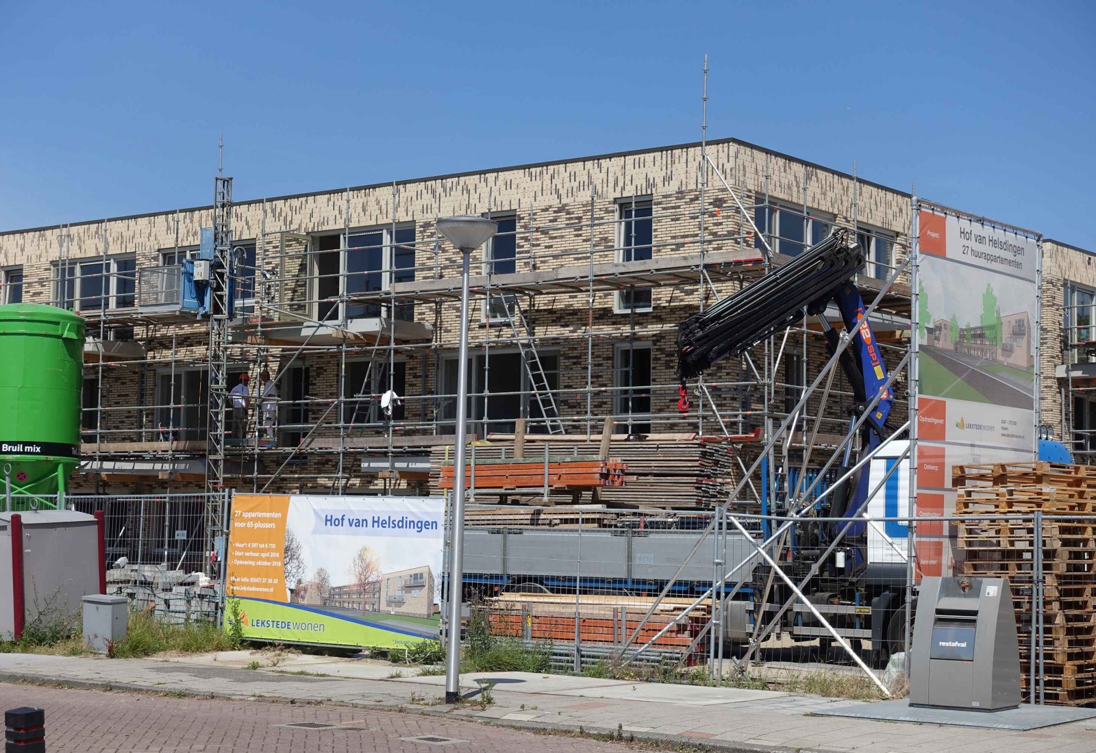 Thumbnail for Uitvoering appartementen Vianen vordert gestaag