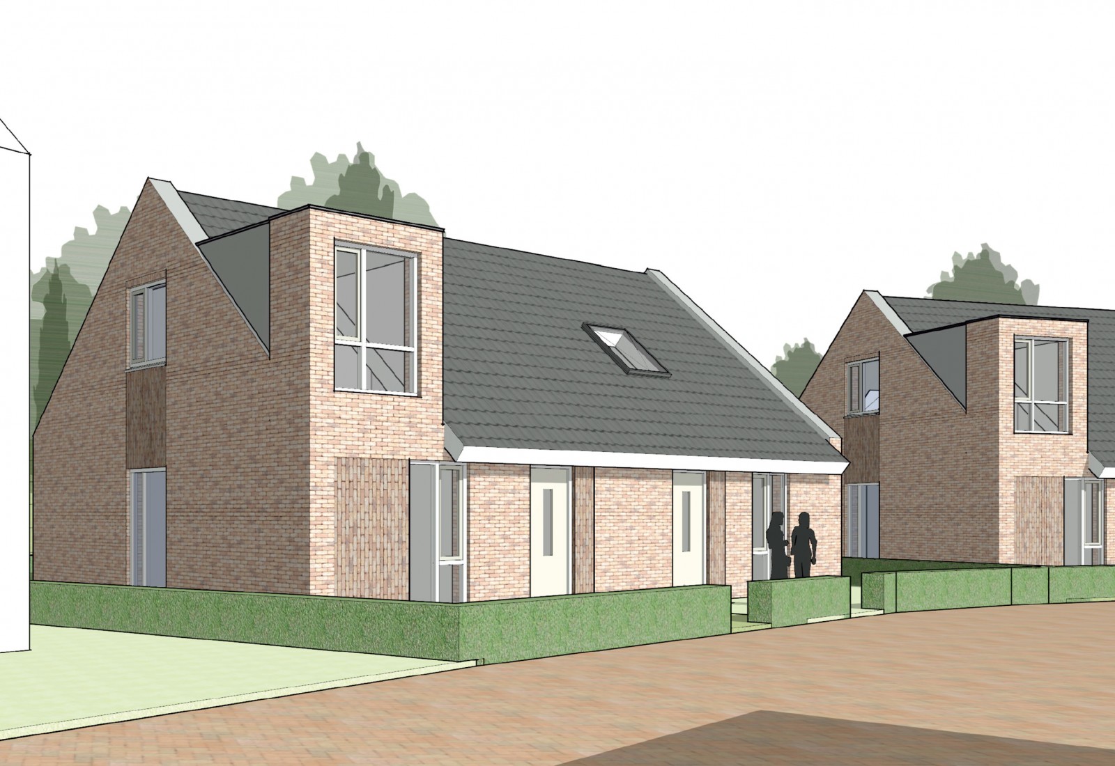 Thumbnail for Voorlopig Ontwerp 32 woningen Waardenburg